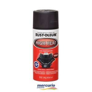 AEROSOL RUST-OLEUM ALTA TEMPERATURA NEGRO MATE X 0,340 (358859 / 313518)