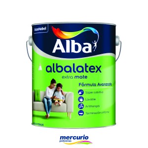 LATEX INTERIOR ALBALATEX MATE BLANCO X 10